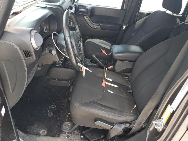 1C4BJWDG1EL232967 - 2014 JEEP WRANGLER U SPORT GRAY photo 7