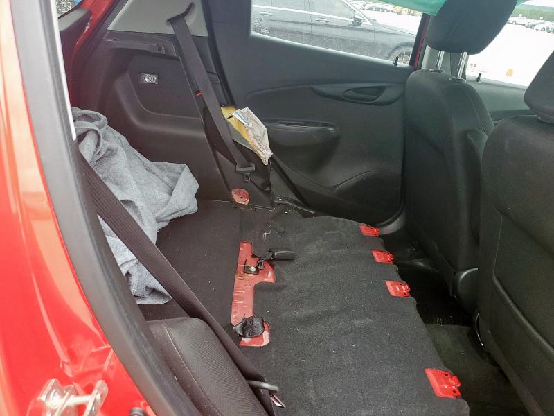 KL8CD6SA1HC808791 - 2017 CHEVROLET SPARK 1LT RED photo 10