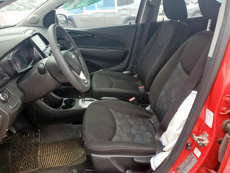 KL8CD6SA1HC808791 - 2017 CHEVROLET SPARK 1LT RED photo 7