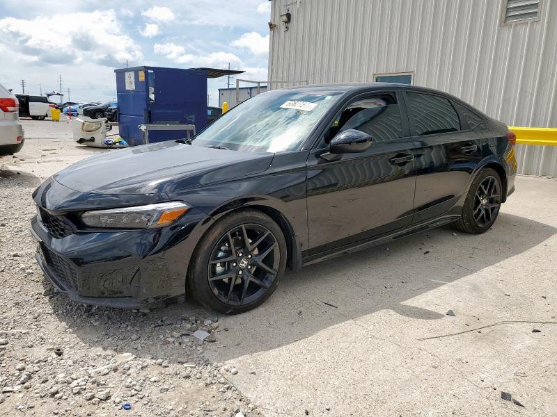 2HGFE4F82SH316127 - 2025 HONDA CIVIC SPORT BLACK photo 1