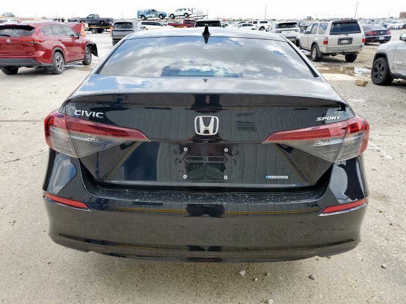 2HGFE4F82SH316127 - 2025 HONDA CIVIC SPORT BLACK photo 6
