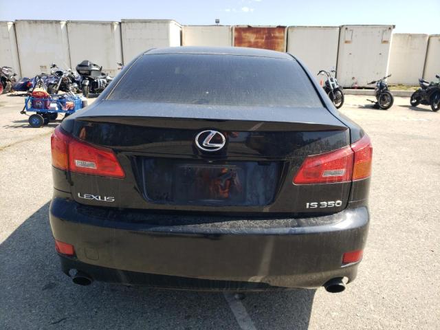 JTHBE262465010068 - 2006 LEXUS IS 350 BLACK photo 6