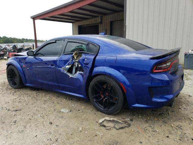 2C3CDXGJ5MH607865 - 2021 DODGE CHARGER SCAT PACK BLUE photo 2