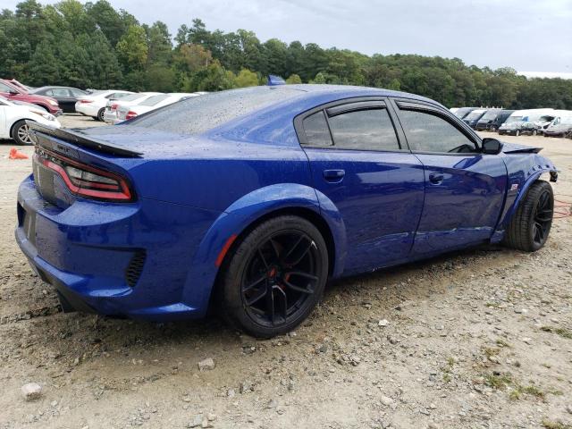 2C3CDXGJ5MH607865 - 2021 DODGE CHARGER SCAT PACK BLUE photo 3