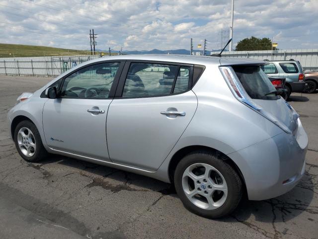 1N4AZ0CP9EC332680 - 2014 NISSAN LEAF S SILVER photo 2