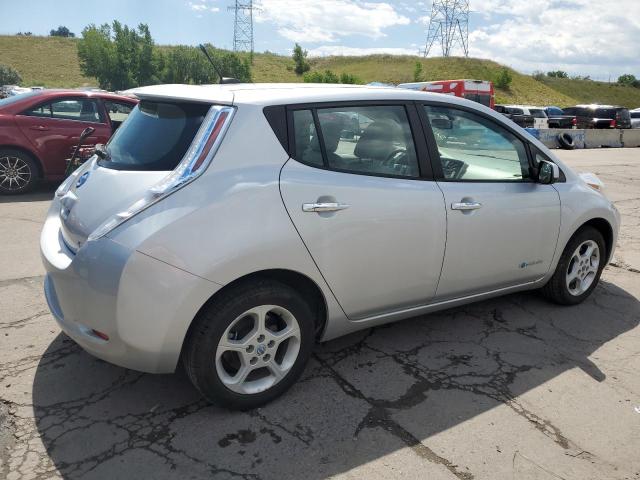 1N4AZ0CP9EC332680 - 2014 NISSAN LEAF S SILVER photo 3