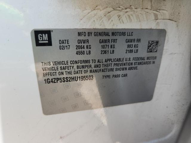 1G4ZP5SS2HU195503 - 2017 BUICK LACROSSE ESSENCE Ağ foto 13