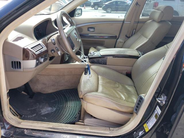 WBAHN83547DT69146 - 2007 BMW 750 BLACK photo 7