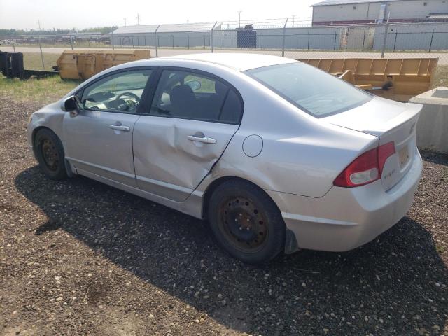 2HGFA16699H101363 - 2009 HONDA CIVIC LX-S 银色 照片 2