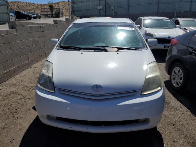 JTDKB20U753060896 - 2005 TOYOTA PRIUS WHITE photo 5