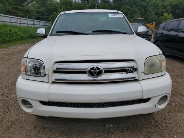 5TBBT44196S475378 - 2006 TOYOTA TUNDRA ACCESS CAB SR5 WHITE photo 5