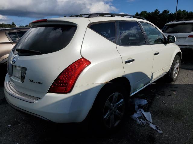 JN8AZ08WX7W608042 - 2007 NISSAN MURANO SL WHITE photo 3