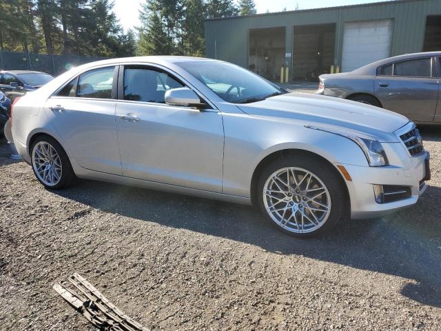 1G6AF5S30D0154918 - 2013 CADILLAC ATS PREMIUM SILVER photo 4