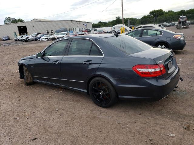 WDDHF9BB2CA656631 - 2012 MERCEDES-BENZ E 550 4MATIC BLACK photo 2