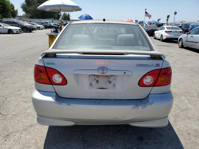 1NXBR32E43Z087192 - 2003 TOYOTA COROLLA CE SILVER photo 6