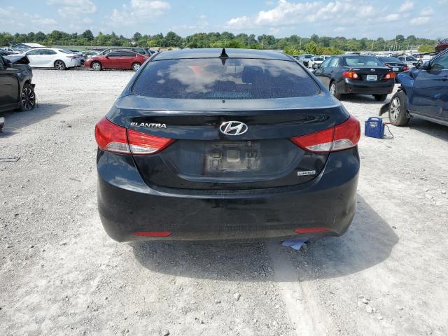 5NPDH4AE5DH260687 - 2013 HYUNDAI ELANTRA GLS BLACK photo 6