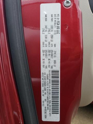 2C4RC1BG9GR112200 - 2016 CHRYSLER TOWN & COU TOURING 红色 照片 13