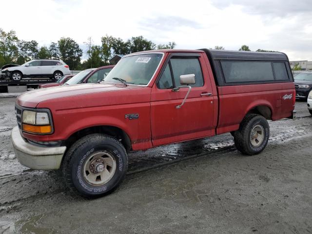 1FTEF14Y0TLA64939 - 1996 FORD F-150 RED photo 1