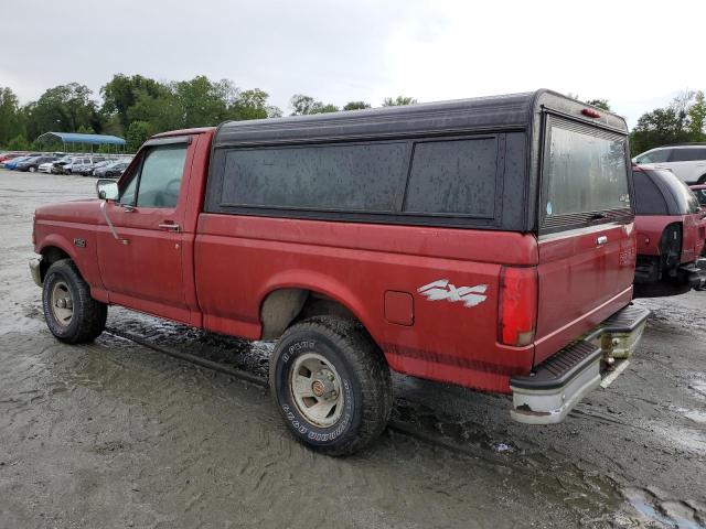 1FTEF14Y0TLA64939 - 1996 FORD F-150 RED photo 2
