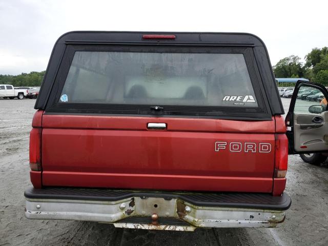 1FTEF14Y0TLA64939 - 1996 FORD F-150 RED photo 6