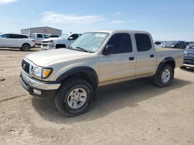 5TEGN92NX1Z793404 - 2001 TOYOTA TACOMA DOUBLE CAB PRERUNNER GOLD photo 1