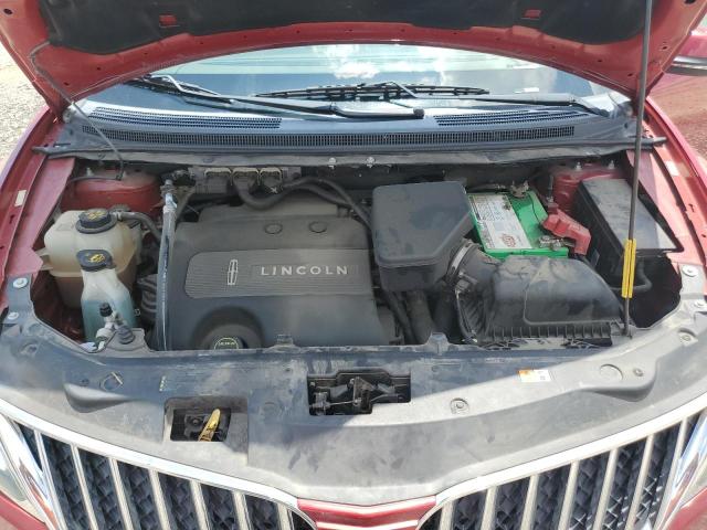2LMDJ6JK3EBL06570 - 2014 LINCOLN MKX MAROON photo 11