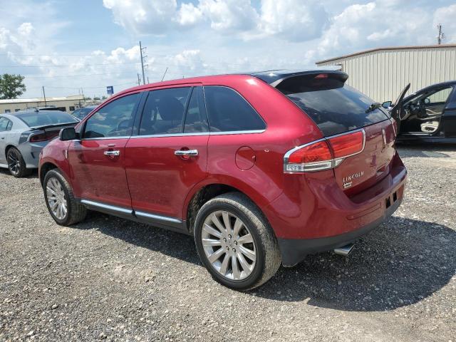2LMDJ6JK3EBL06570 - 2014 LINCOLN MKX MAROON photo 2