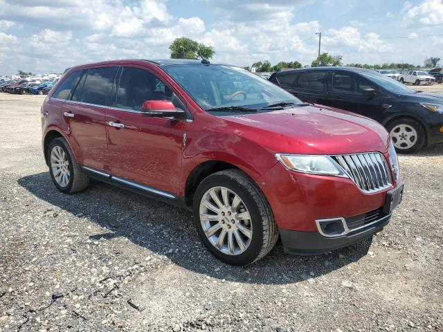 2LMDJ6JK3EBL06570 - 2014 LINCOLN MKX MAROON photo 4