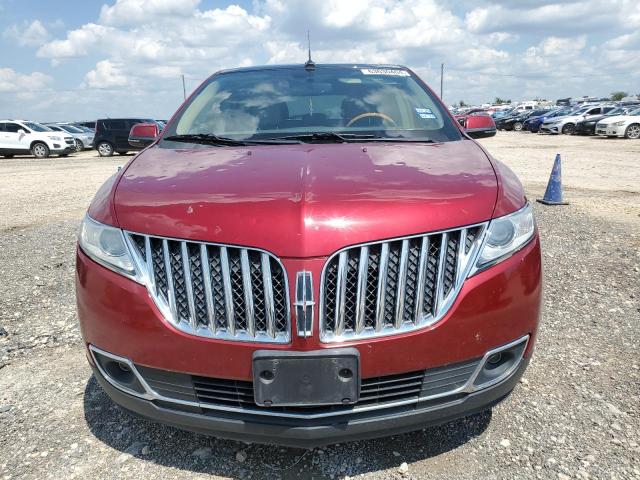 2LMDJ6JK3EBL06570 - 2014 LINCOLN MKX MAROON photo 5