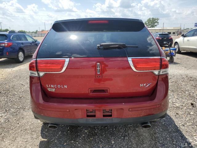 2LMDJ6JK3EBL06570 - 2014 LINCOLN MKX MAROON photo 6