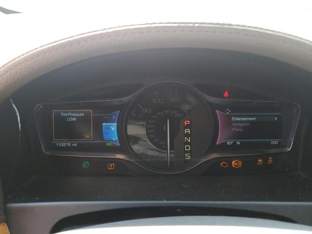 2LMDJ6JK3EBL06570 - 2014 LINCOLN MKX MAROON photo 9