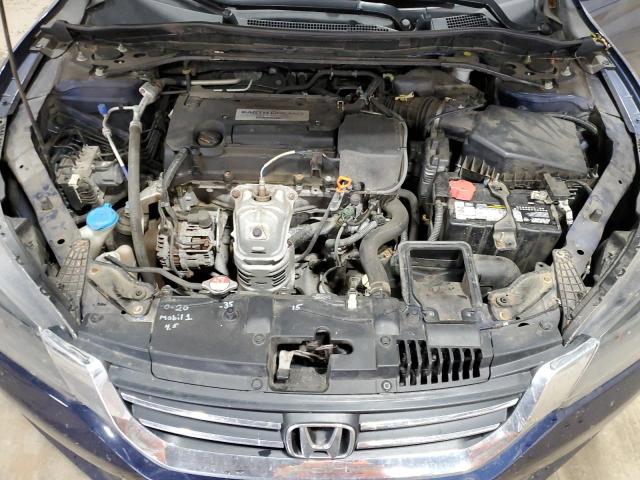 1HGCR2F79FA073679 - 2015 HONDA ACCORD EX BLUE photo 11