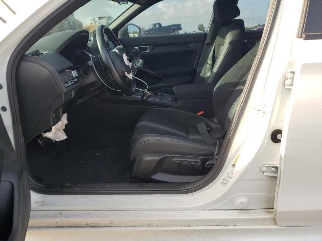 2HGFE2F55NH560918 - 2022 HONDA CIVIC SPORT WHITE photo 7