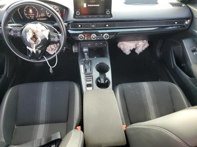 2HGFE2F55NH560918 - 2022 HONDA CIVIC SPORT WHITE photo 8