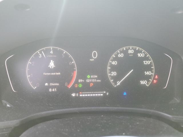 2HGFE2F55NH560918 - 2022 HONDA CIVIC SPORT WHITE photo 9