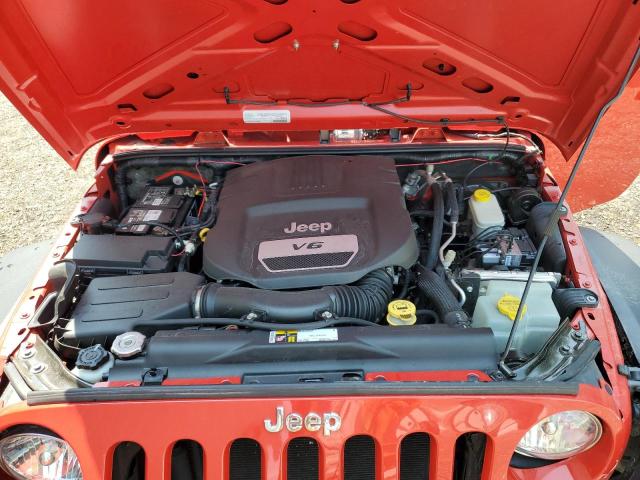 1C4AJWAGXGL345853 - 2016 JEEP WRANGLER SPORT წითელი ფოტო 12