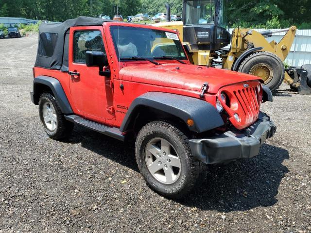 1C4AJWAGXGL345853 - 2016 JEEP WRANGLER SPORT წითელი ფოტო 4