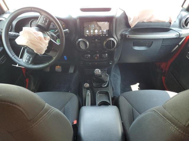 1C4AJWAGXGL345853 - 2016 JEEP WRANGLER SPORT წითელი ფოტო 8