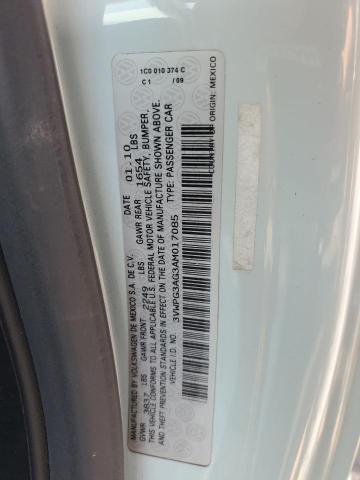 3VWPG3AG3AM017085 - 2010 VOLKSWAGEN NEW BEETLE BLUE photo 12