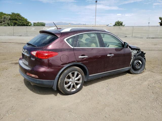 JN1AJ0HP4CM400498 - 2012 INFINITI EX35 BASE ბურგუნდია ფოტო 3