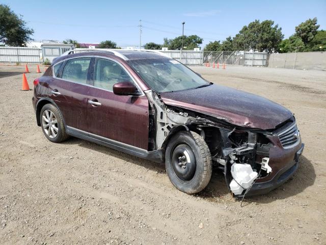 JN1AJ0HP4CM400498 - 2012 INFINITI EX35 BASE ბურგუნდია ფოტო 4