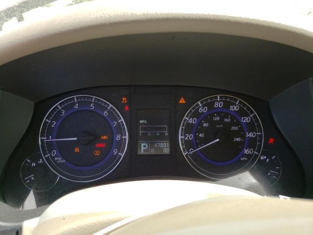 JN1AJ0HP4CM400498 - 2012 INFINITI EX35 BASE ბურგუნდია ფოტო 9