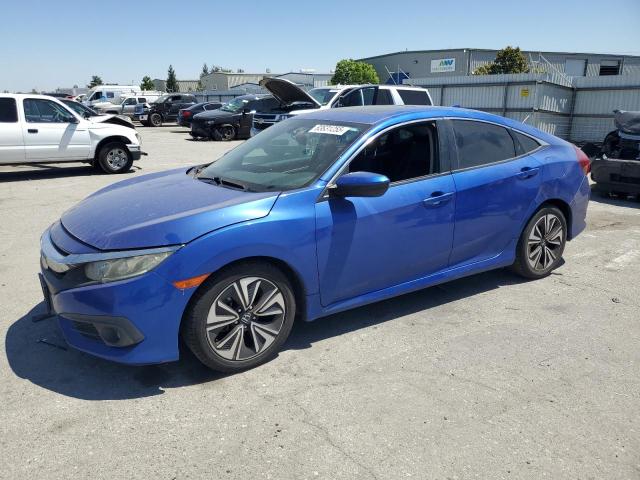 19XFC1F78GE206521 - 2016 HONDA CIVIC EXL BLUE photo 1