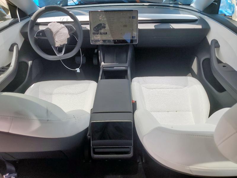 5YJ3E1EA3SF968586 - 2025 TESLA MODEL 3 GRAY photo 8