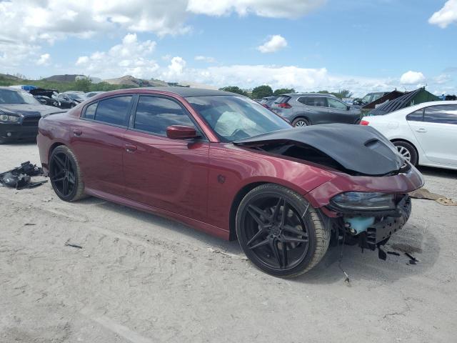 2C3CDXGJ4JH228559 - 2018 DODGE CHARGER R/T 392 BURGUNDY photo 4