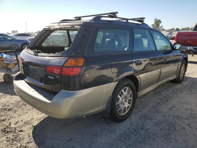 4S3BH686946640689 - 2004 SUBARU LEGACY OUTBACK LIMITED BLACK photo 3