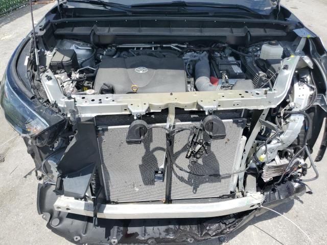 5TDGZRAH2NS555338 - 2022 TOYOTA HIGHLANDER XLE SILVER photo 12