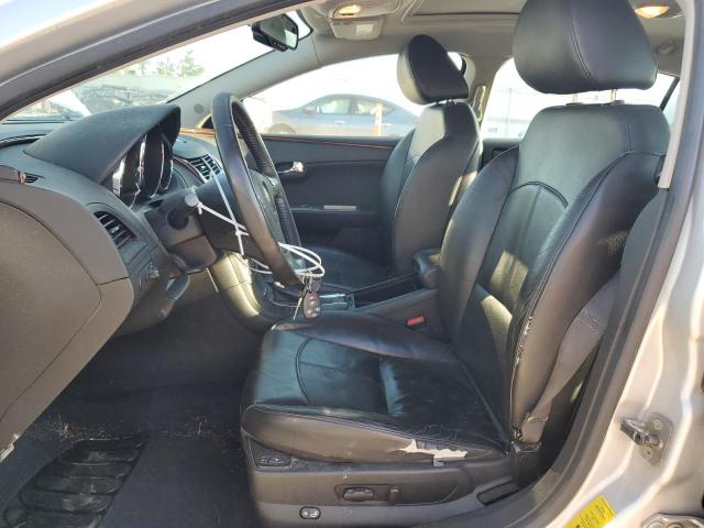 1G1ZE5E08CF179719 - 2012 CHEVROLET MALIBU LTZ ვერცხლისფერი ფოტო 7