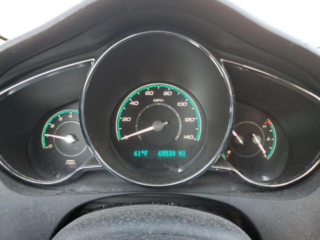 1G1ZE5E08CF179719 - 2012 CHEVROLET MALIBU LTZ ვერცხლისფერი ფოტო 9