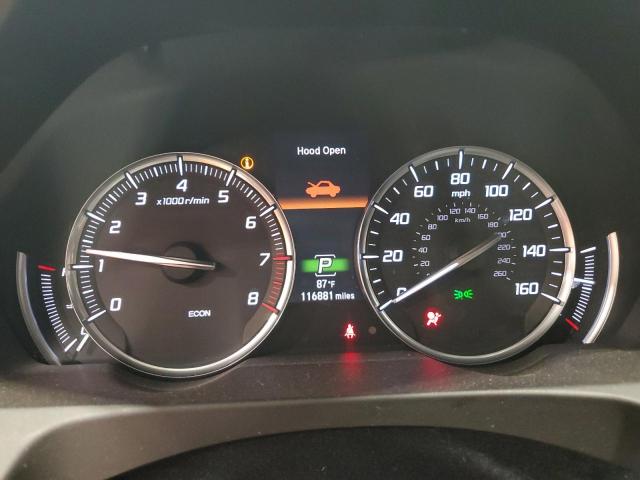 19UUB1F59JA000211 - 2018 ACURA TLX TECH SILVER photo 9